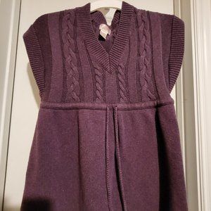 Mossimo v-neck, purple short-sleeve sweater, NBW